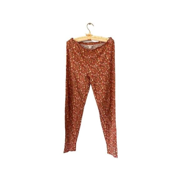 SUNDANCE Pink & orange Floral Jogger Pants - Picture 1 of 6